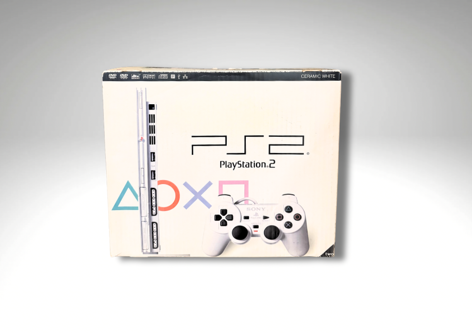 PLAYSTATION 2 SLIM WHITE