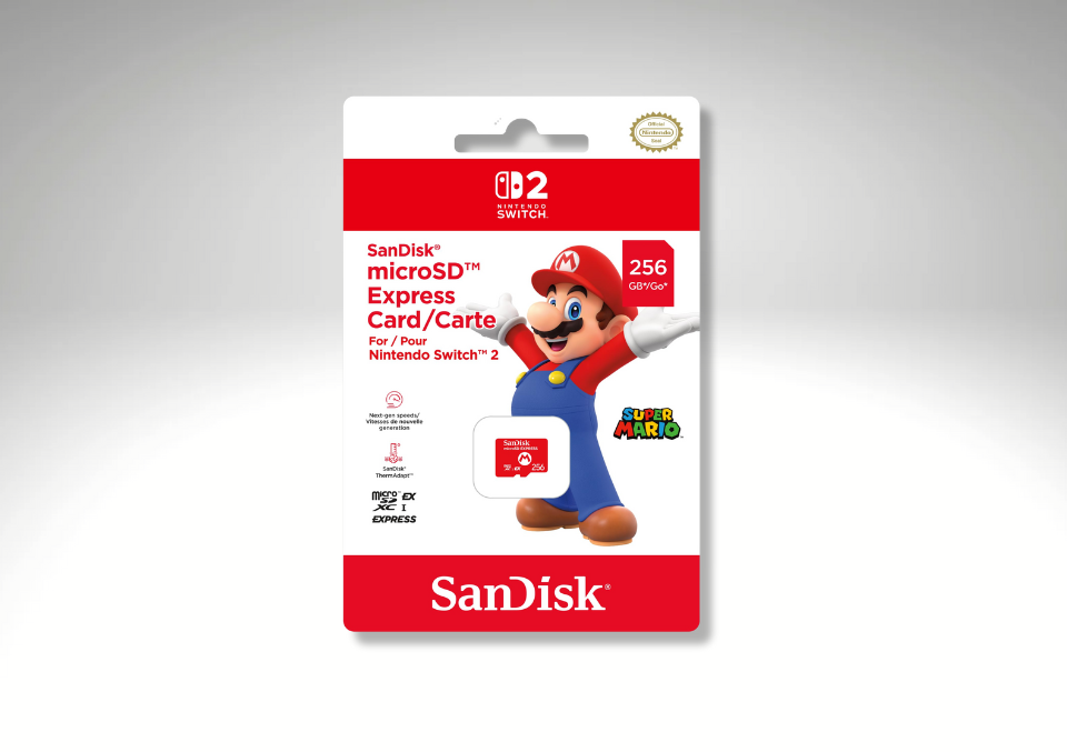 NINTENDO SWITCH 2 MICRO SD EXPRESS 256GB