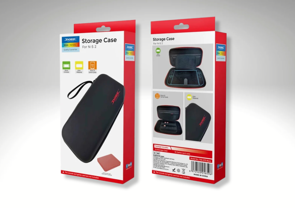DOBE STORAGE CASE FOR NINTENDO SWITCH 2