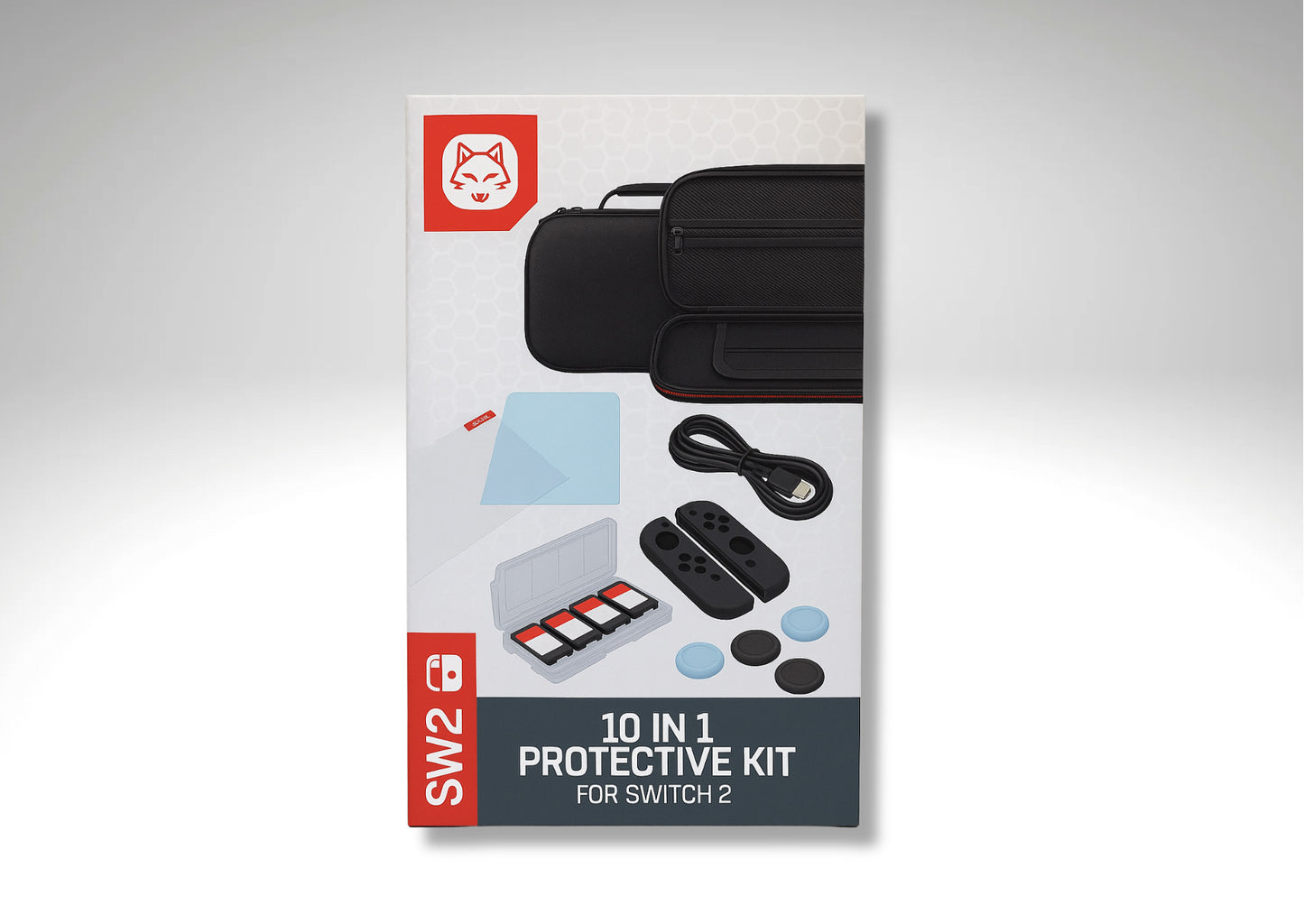 SW2 10 IN 1 PROTECTIVE KIT FOR NINTENDO SWITCH 2