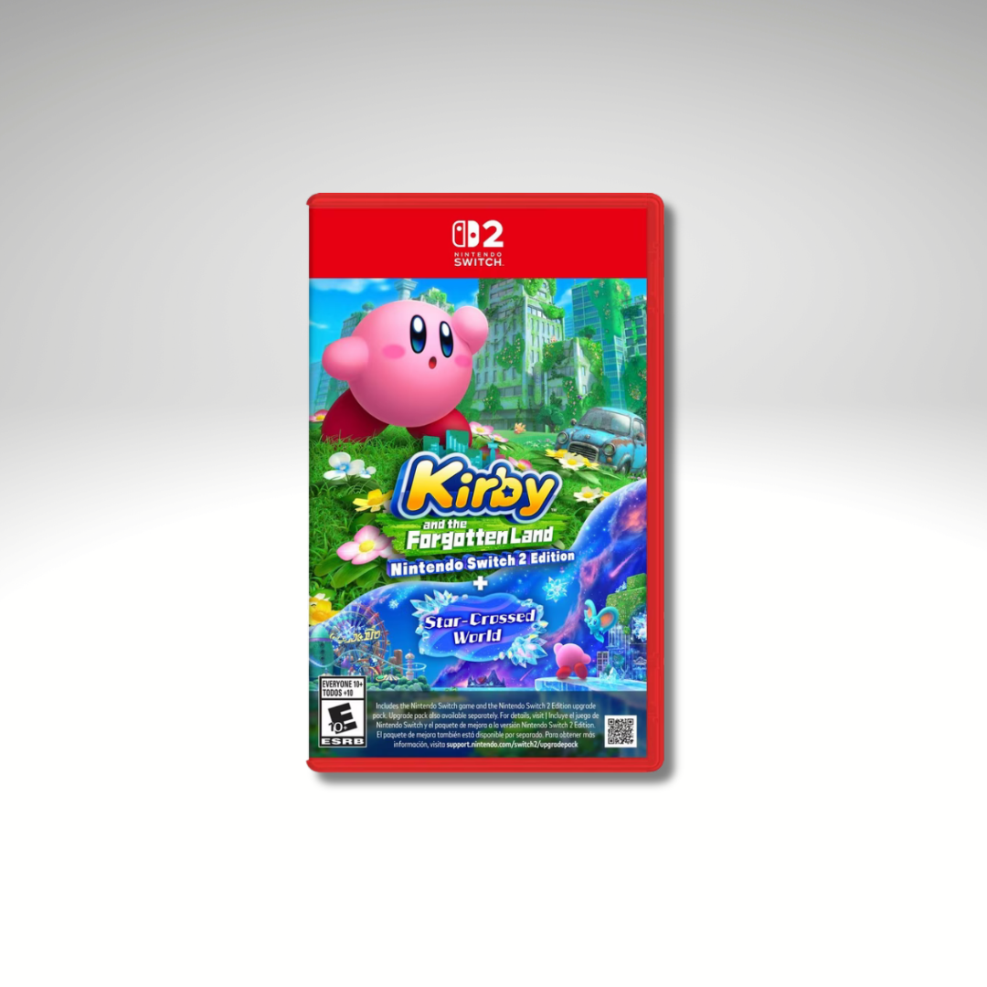 KIRBY AND THE FORGOTTEN LAND NINTENDO SWITCH 2 EDITION + STAR-CROSSED WORLD