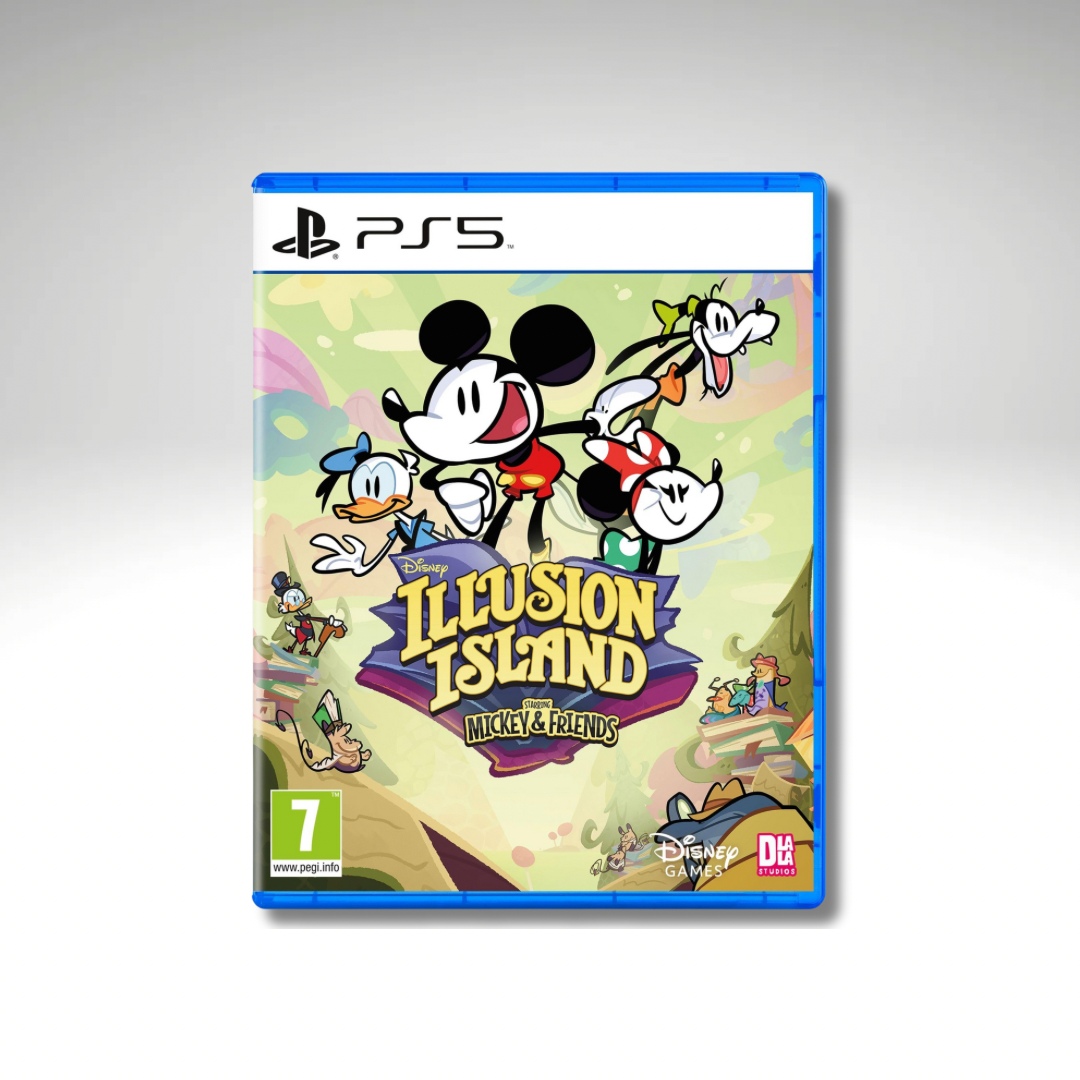 DISNEY ILLUSION ISLAND STARING MICKEY AND FRIENDS PLAYSTATION 5