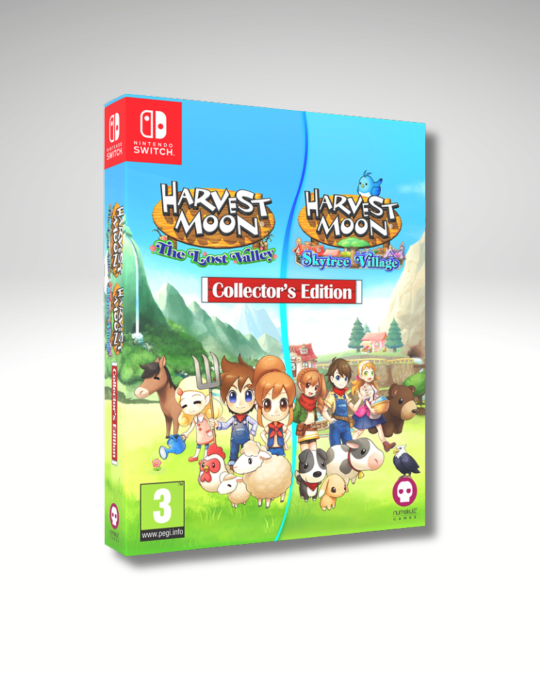 HARVEST MOON THE LOST VALLEY AND SKYTREE VILLAGE COLLECTOR EDITION