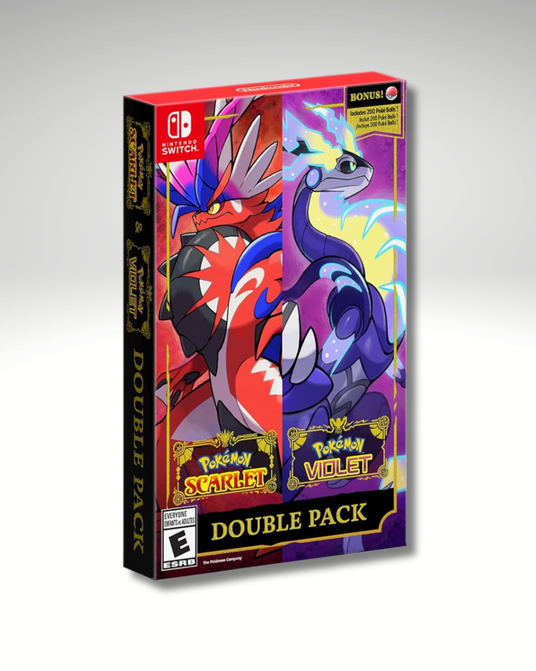 POKEMON SCARLET AND VIOLET DOUBLE PACK SWITCH