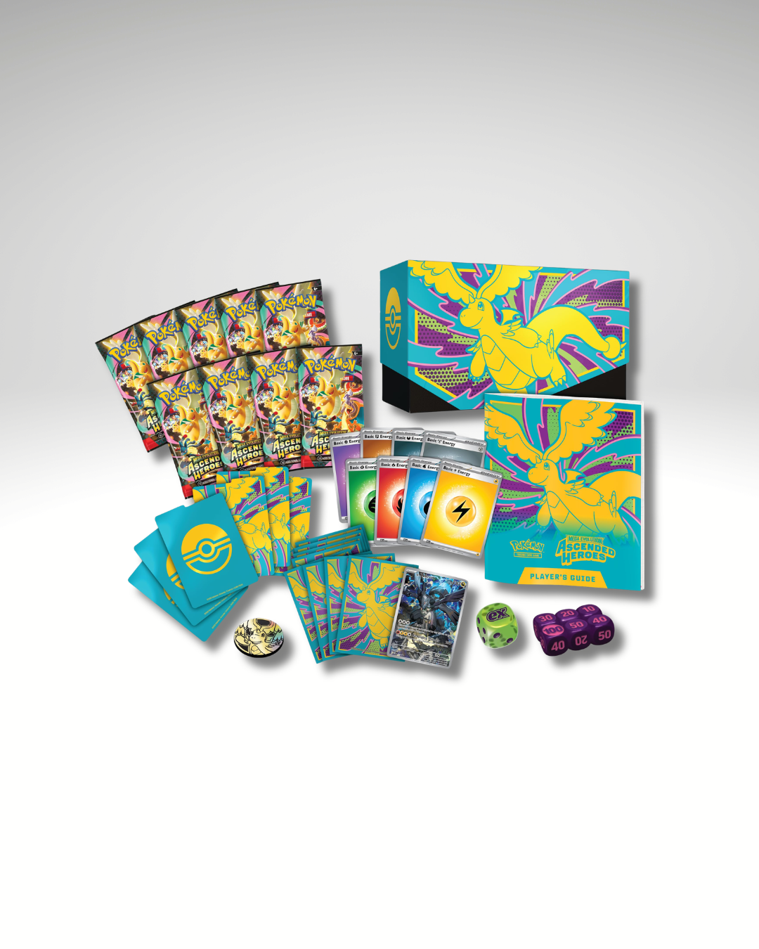 POKEMON TCG MEGA EVOLUTION ASCENDED HEROES ETB