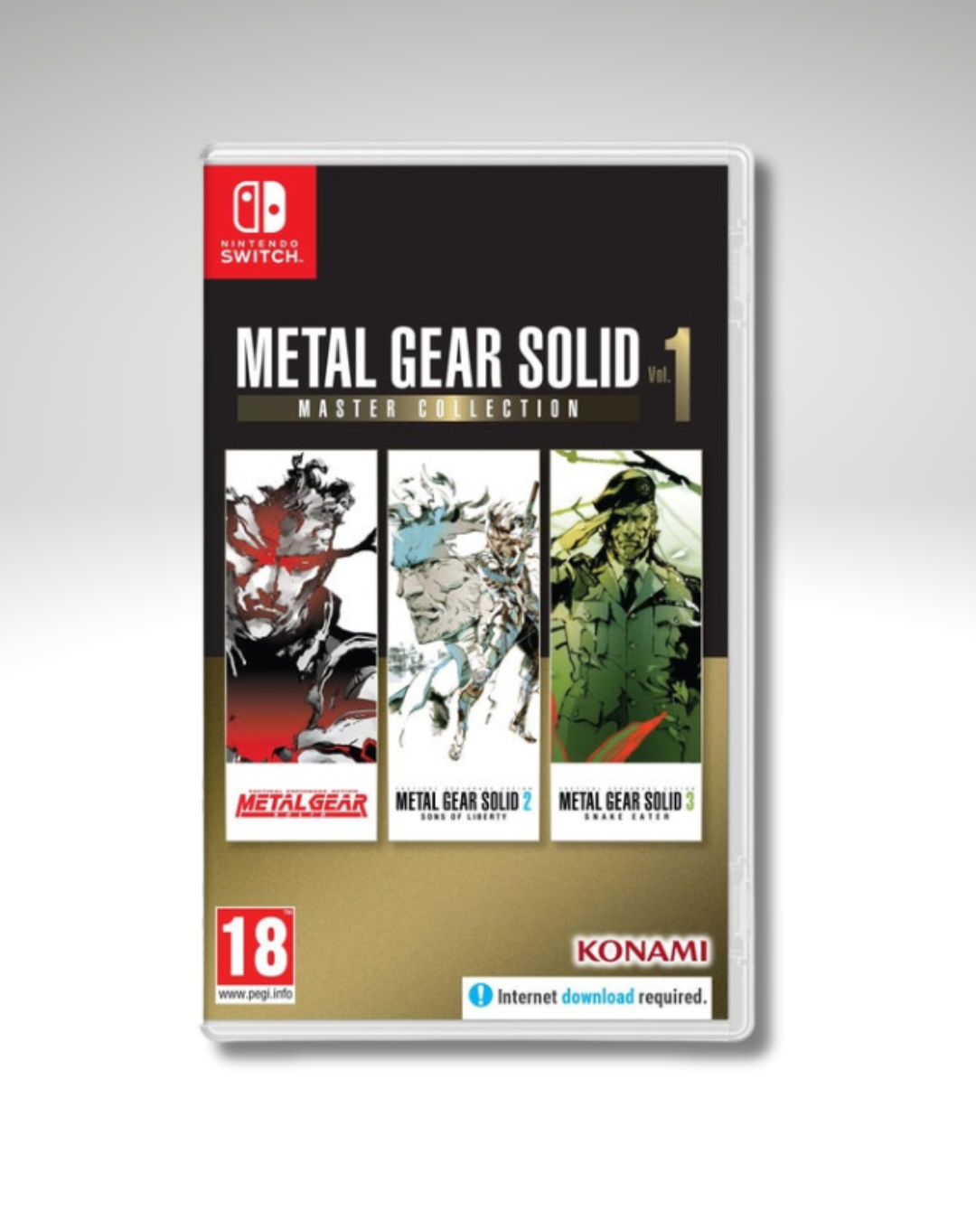 METAL GEAR SOLID VOL 1 MASTER COLLECTION SWITCH