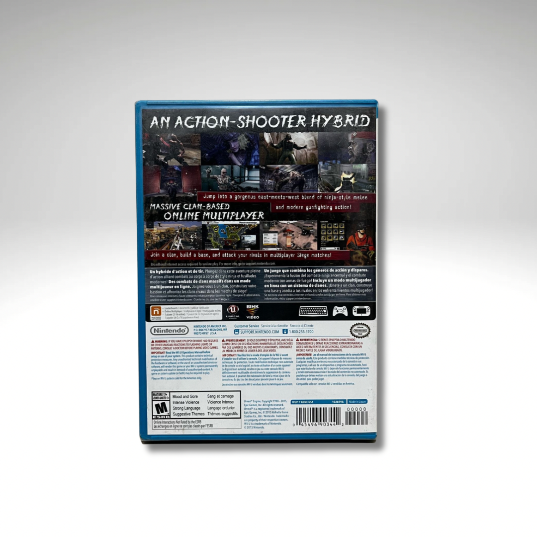 DEVILS THIRD NINTENDO WII U