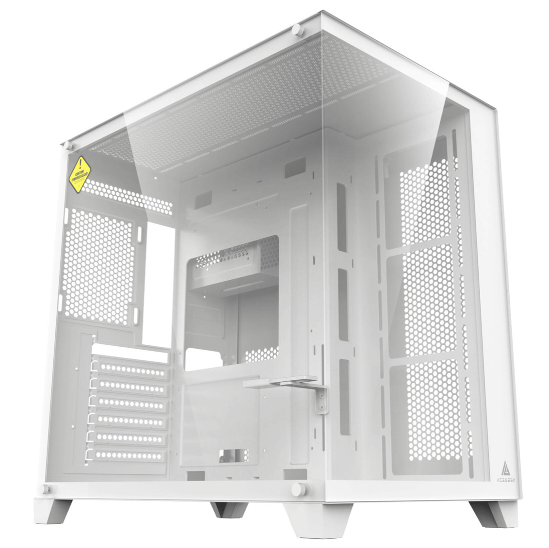 R425 X WHITE RGB CASE