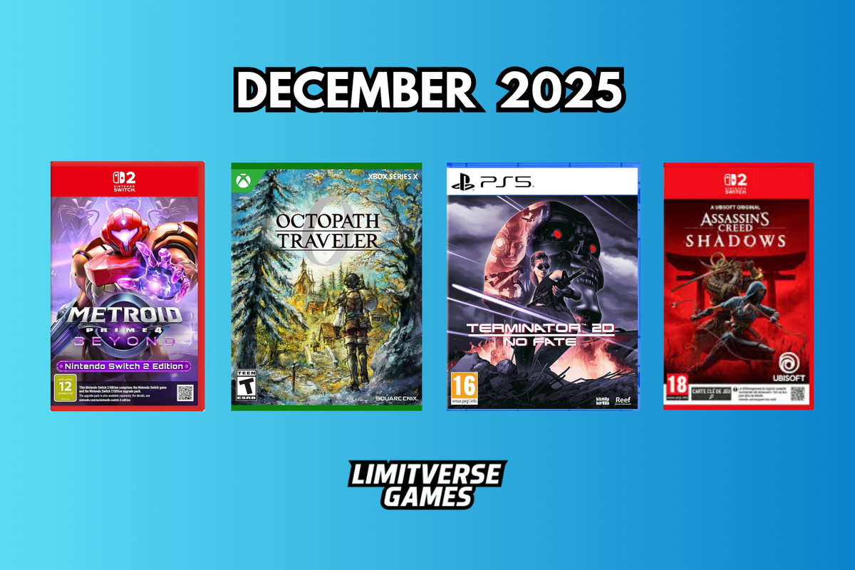 Upcoming Games - Decmeber 2025