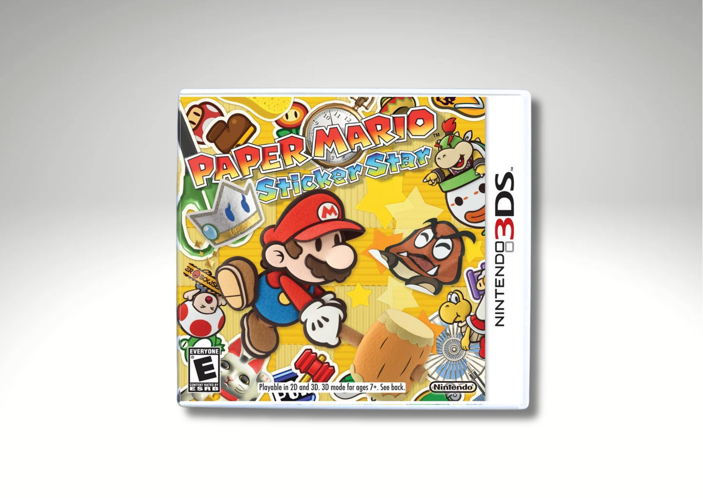 PAPER MARIO STICKER STAR NINTENDO 3DS