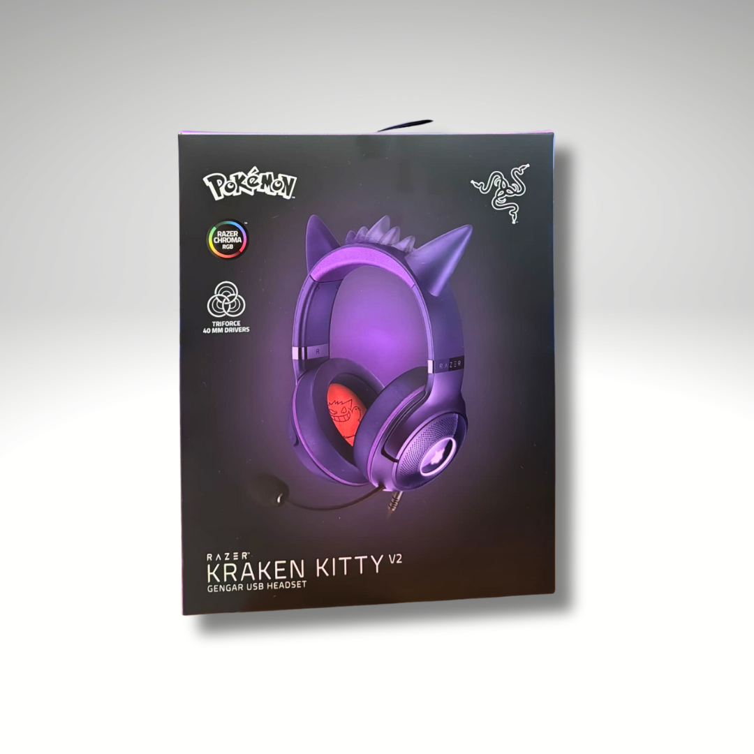 RAZER | POKEMON KRAKEN KITTY V2 GENGAR USB HEADSET