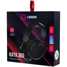 LORGAR KAYA 360 USB GAMING HEADSET BLACK