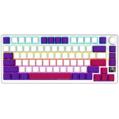 LORGAR WIRELESS MECHANICAL KEYBOARD PRO KBP7075W-WT-US