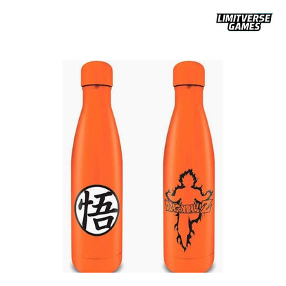 Dragon Ball Z Goku Kanji Stainless Steel Metal Drinks Bottle