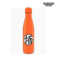 Dragon Ball Z Goku Kanji Stainless Steel Metal Drinks Bottle