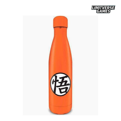 Dragon Ball Z Goku Kanji Stainless Steel Metal Drinks Bottle