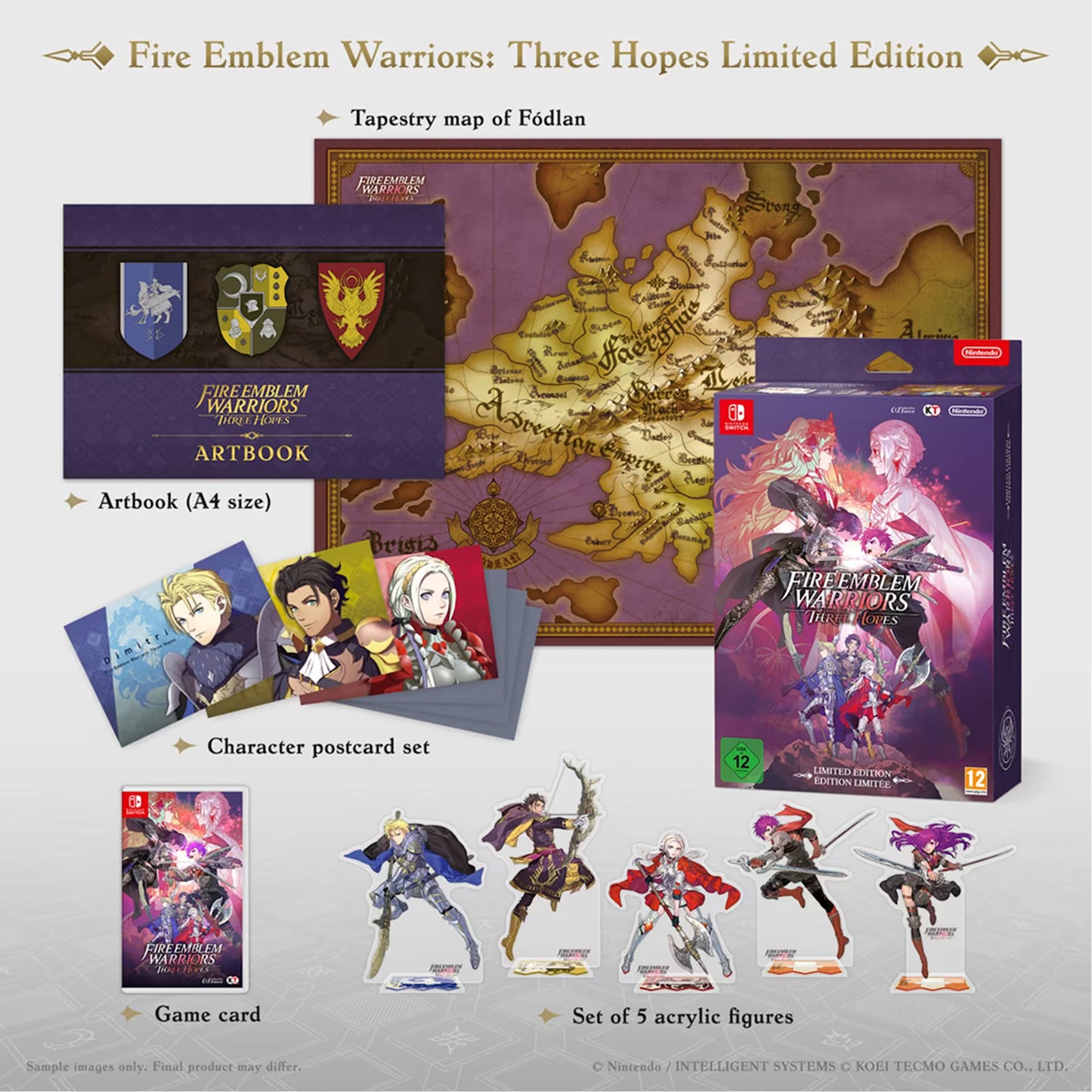 FIRE EMBLEM WARRIORS THREE HOPES LIMITED EDITION NINTENDO SWITCH