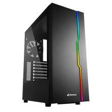 SHARKOON RGB SLIDER BK ATX CASE