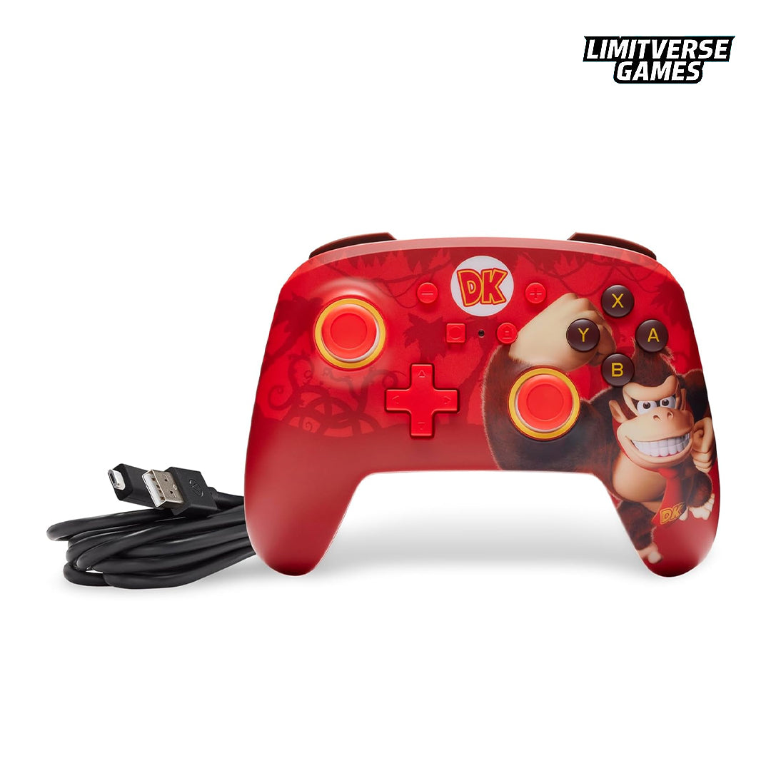 PowerA Enhanced Nintendo Switch Wired Controller Donkey Kong Flex