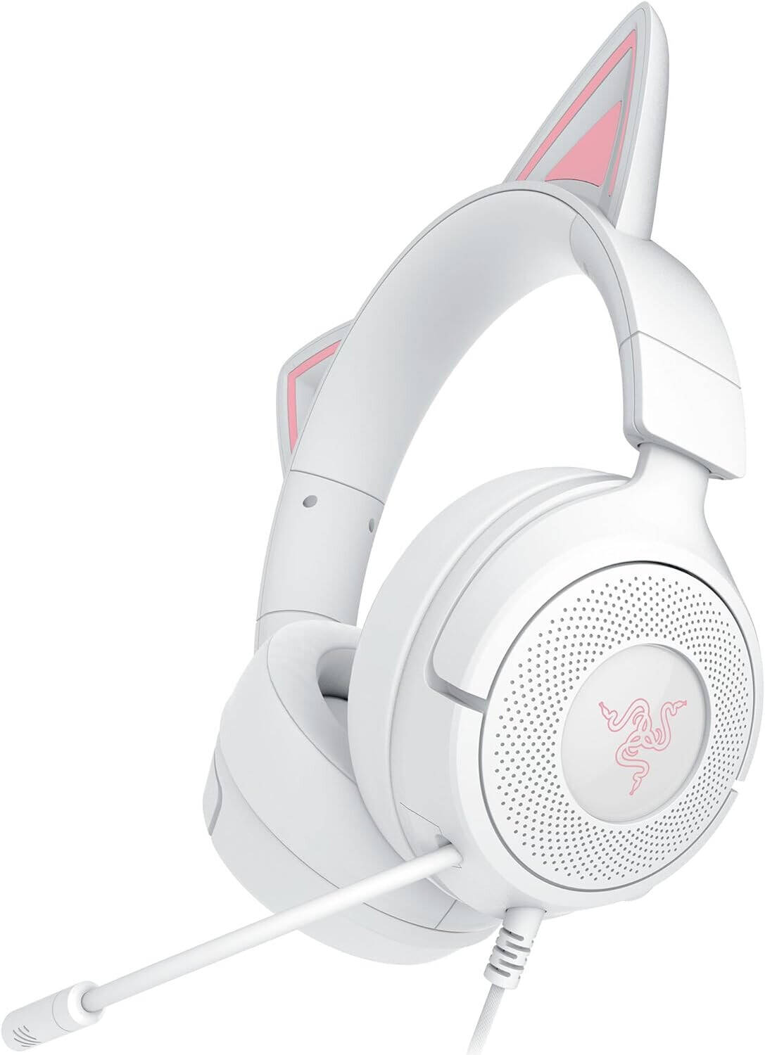 RAZER KRAKEN KITTY V3 X WHITE EDITION HEADSET