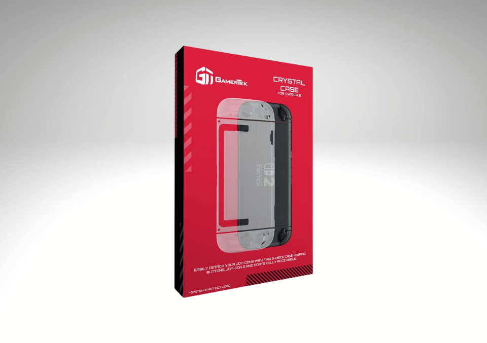 GMERTEK CRYSTAL CASE FOR NINTENDO SWITCH 2