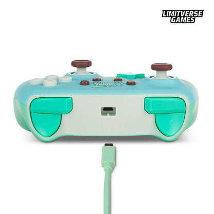PowerA Enhanced Nintendo Switch Wired Controller Animal Crossing Tom Nook