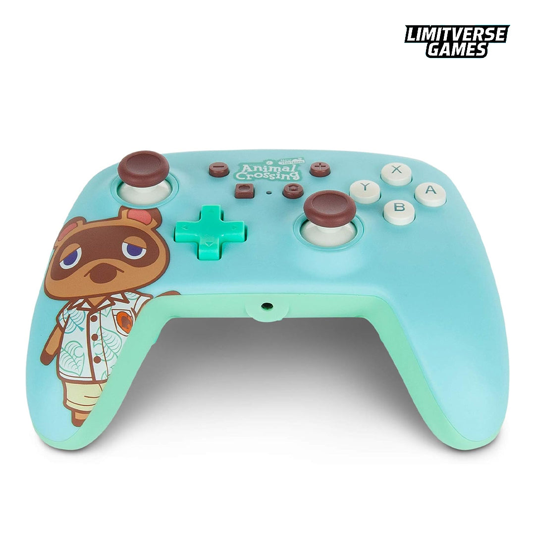PowerA Enhanced Nintendo Switch Wired Controller Animal Crossing Tom Nook