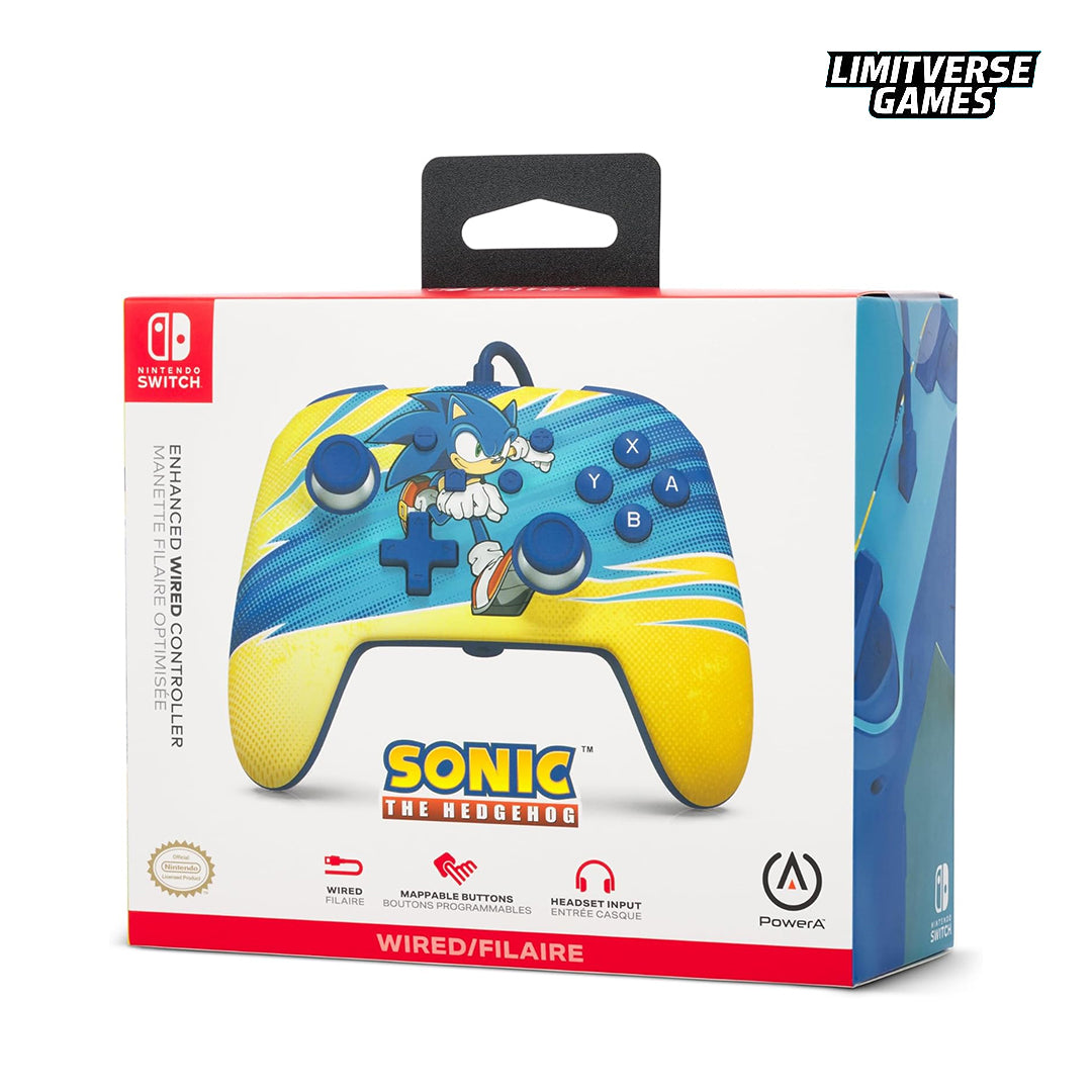 PowerA Enhanced Nintendo Switch Wired Controller Sonic Boost