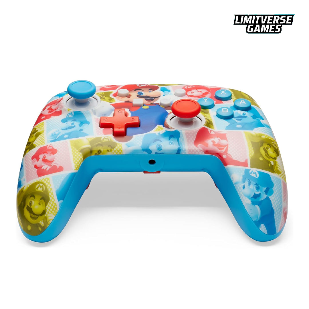 PowerA Enhanced Nintendo Switch Wired Controller Mario Hero Reel