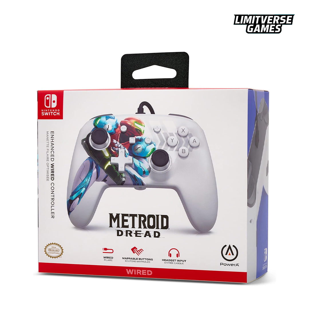 PowerA Enhanced Nintendo Switch Wired Controller Metroid Dread