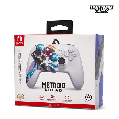 PowerA Enhanced Nintendo Switch Wired Controller Metroid Dread