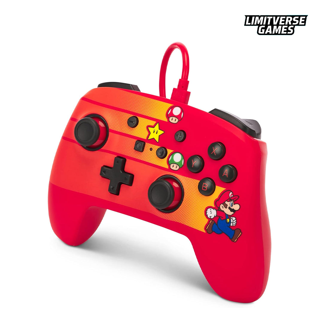PowerA Enhanced Nintendo Switch Wired Controller Speedster Mario