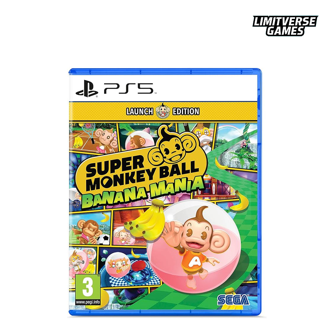 Super Monkey Ball Banana Mania Launch Edition PS5