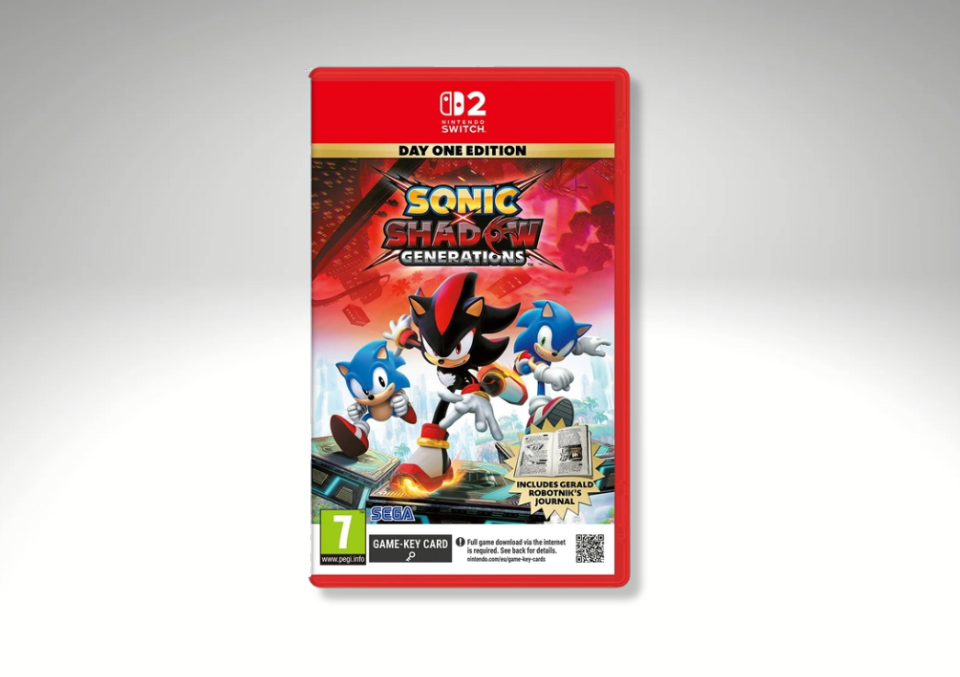 SONIC X SHADOW GENERATIONS NINTENDO SWITCH 2