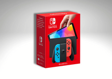 NINTENDO SWITCH NEON BLUE AND RED OLED