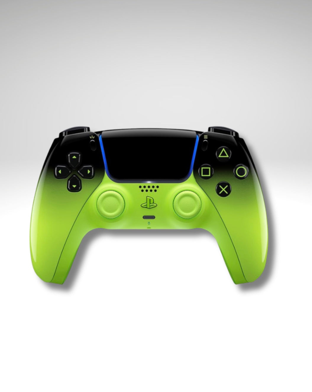 PLAYSTATION 5 GREEN BLACK CONTROLLER