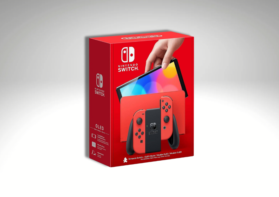 NINTENDO SWITCH MARIO EDITION. OLED