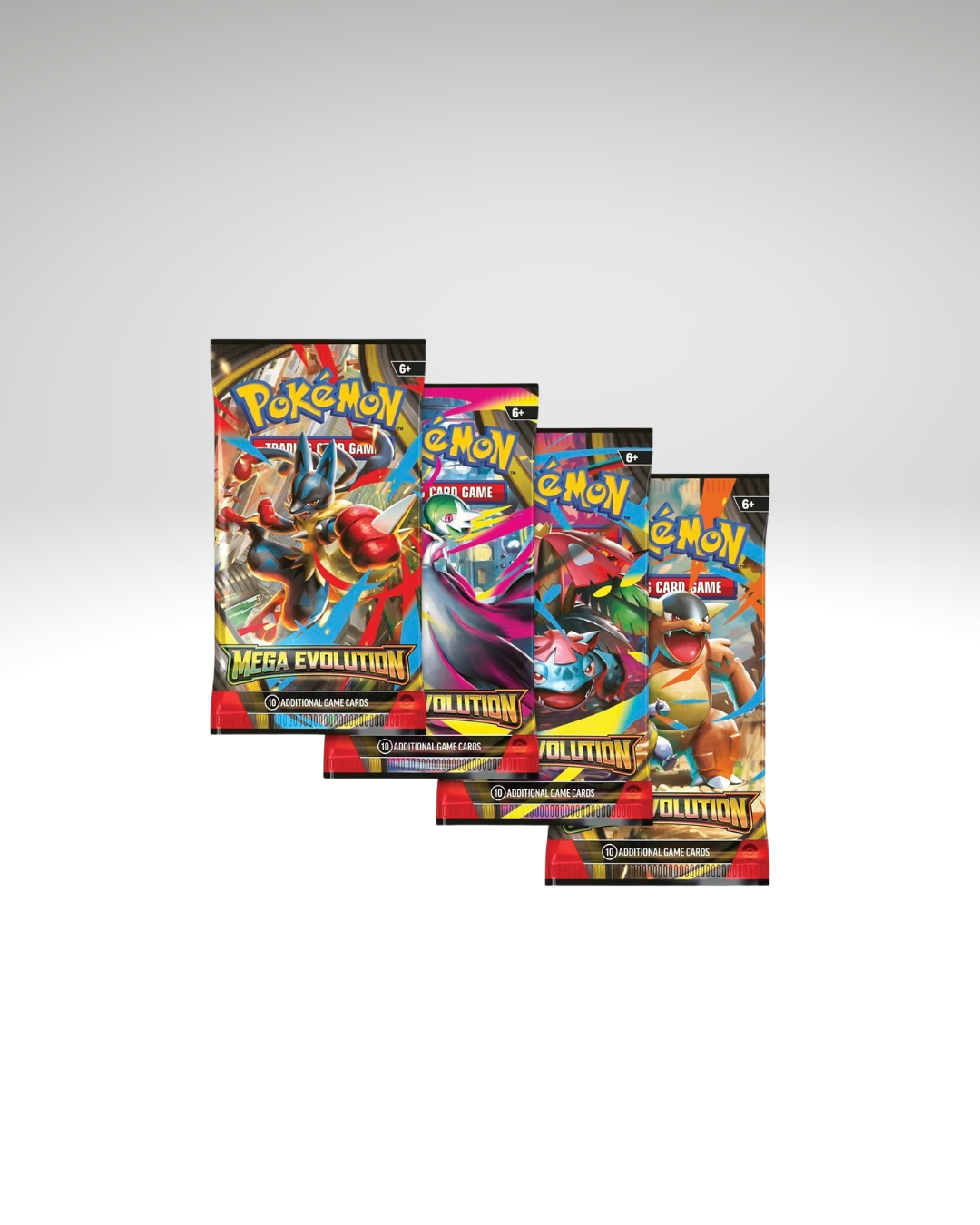 POKEMON MEGA EVOLUTION SMALL PACK CARDS