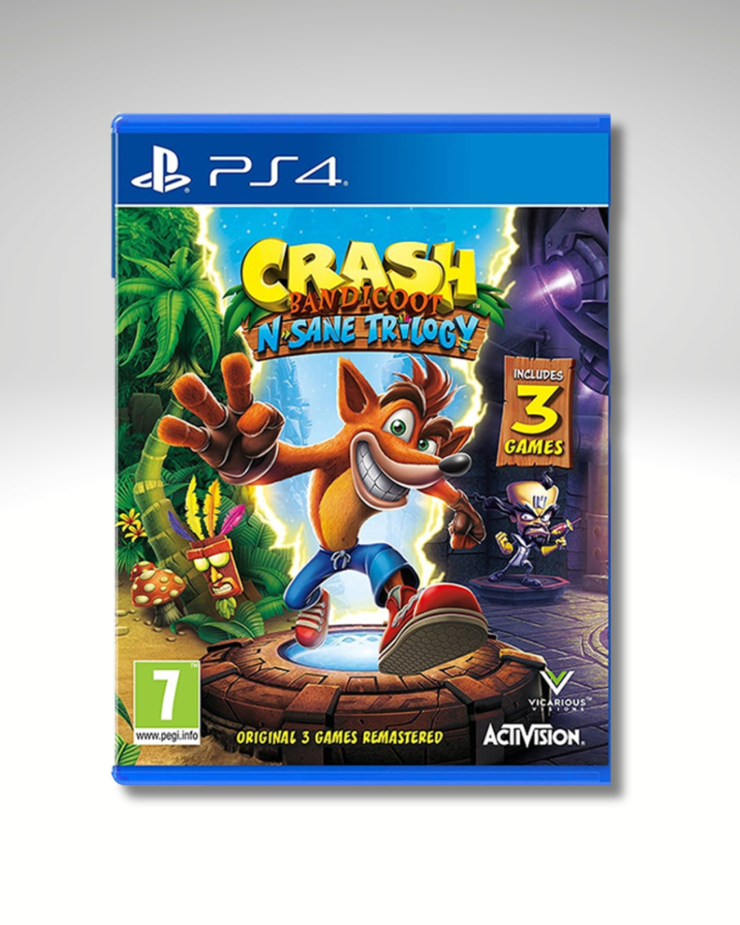 CRASH BANDICOOT N SANE TRILOGY PLAYSTATION 4