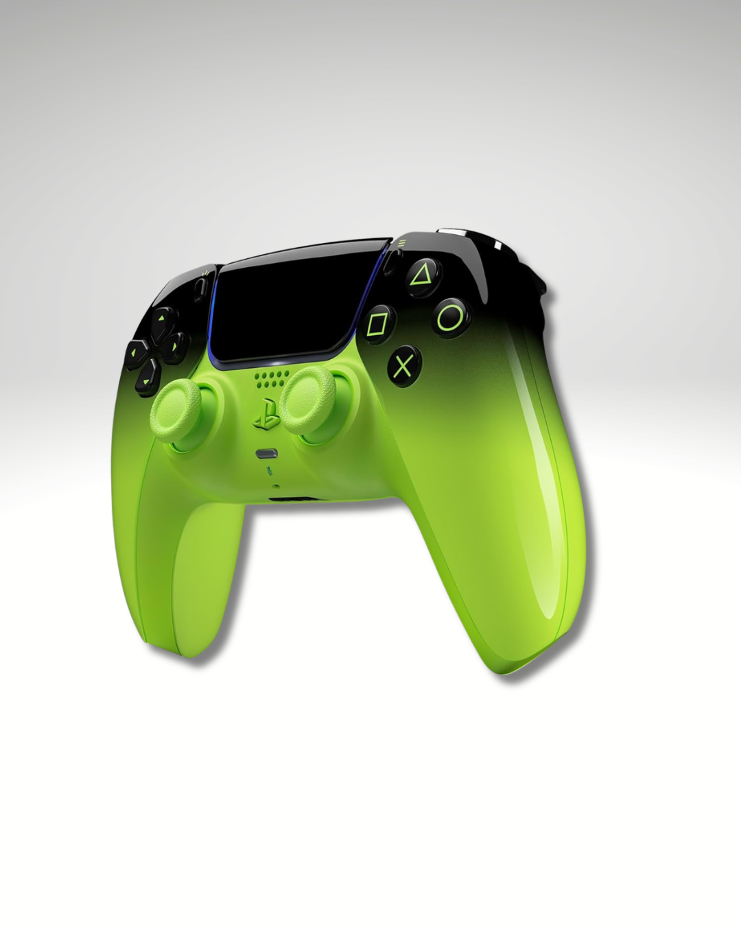 PLAYSTATION 5 GREEN BLACK CONTROLLER