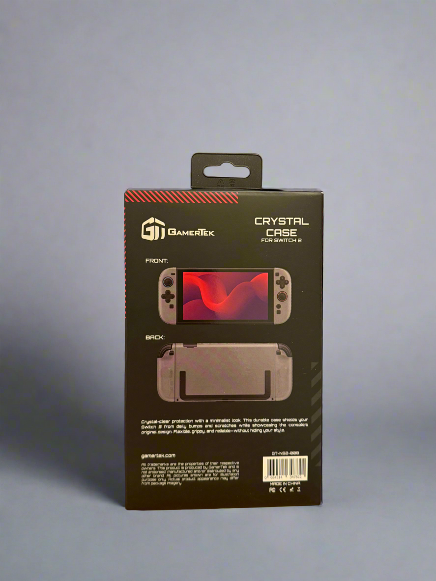 GMERTEK CRYSTAL CASE FOR NINTENDO SWITCH 2
