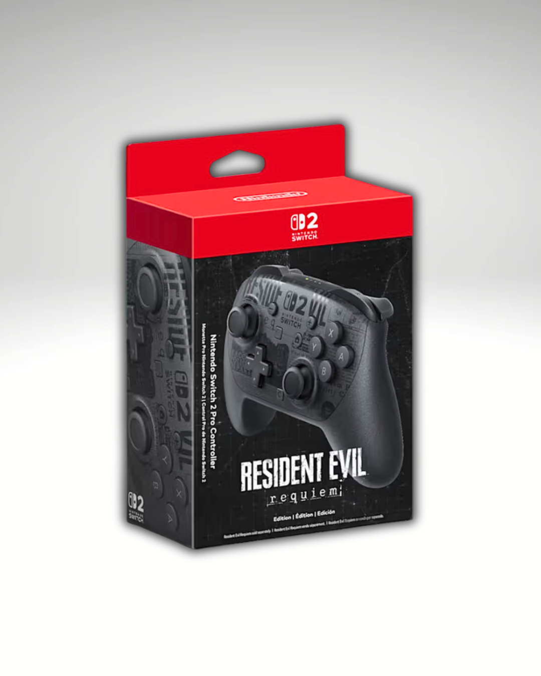 RESIDENT EVIL REQUIEM EDITION NINTENDO SWITCH 2 PRO CONTROLLER