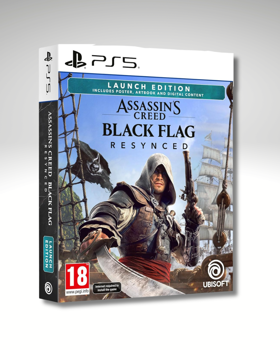 ASSASSIN CREED BLACK FLAG RESYNCED LAUNCH EDITION PLAYSTATION 5