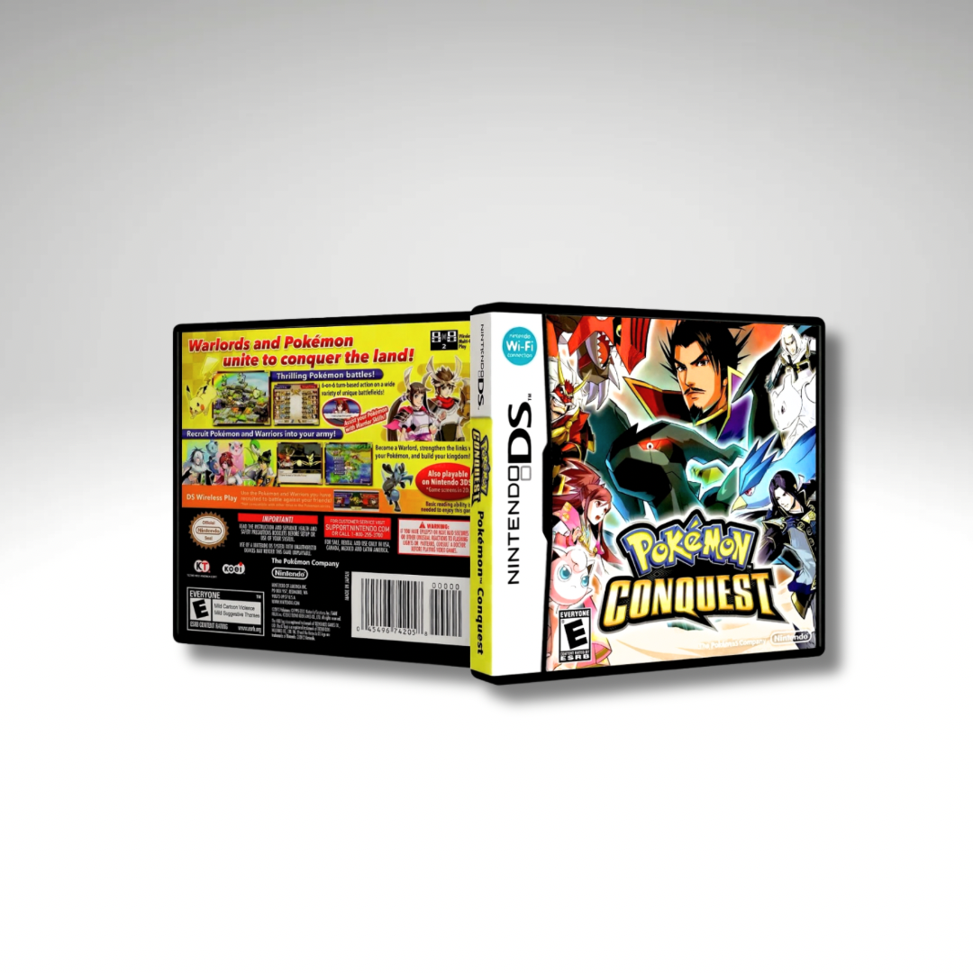 POKEMON CONQUEST NINTENDO DS