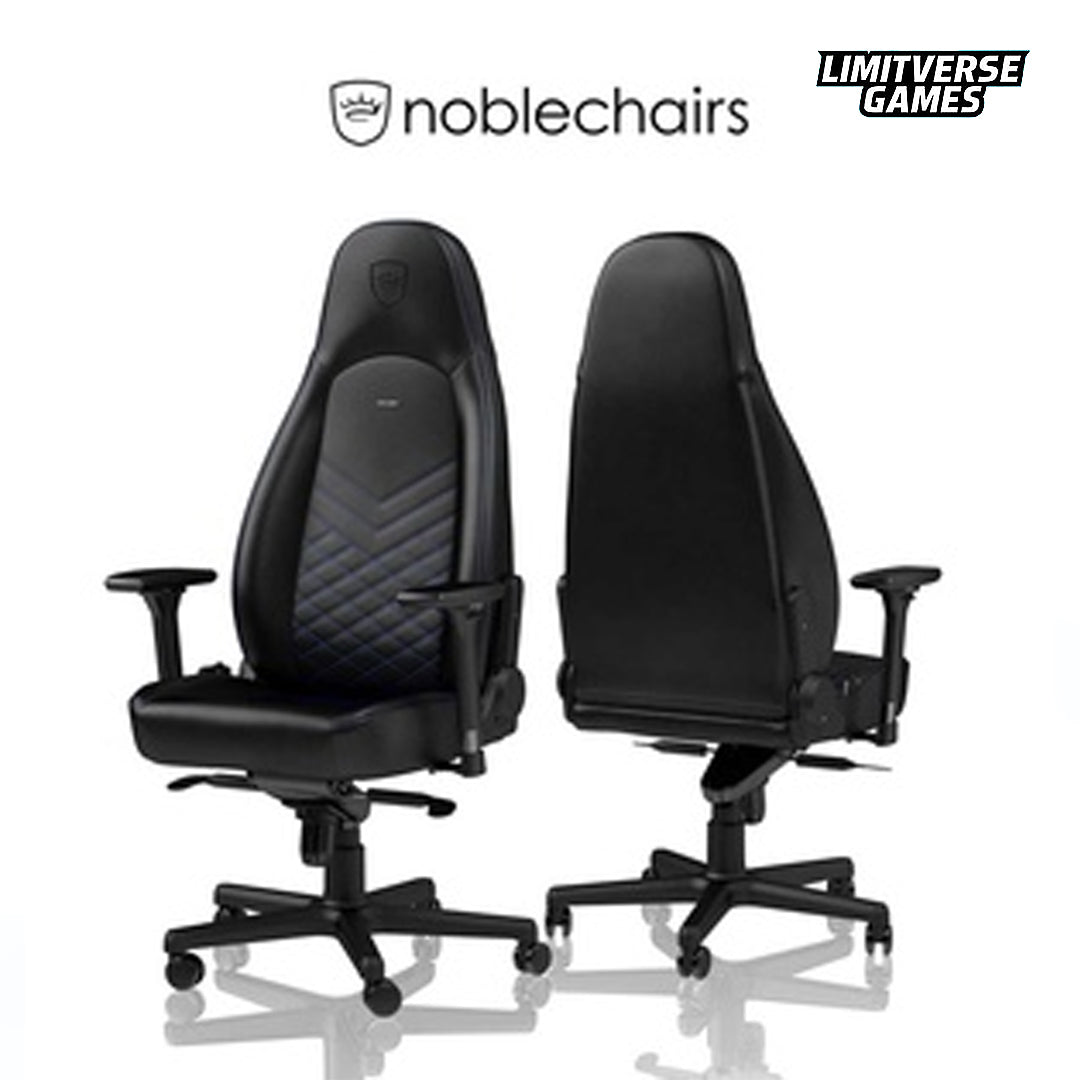 Noblechairs ICON Gaming Chair - Black/Blue